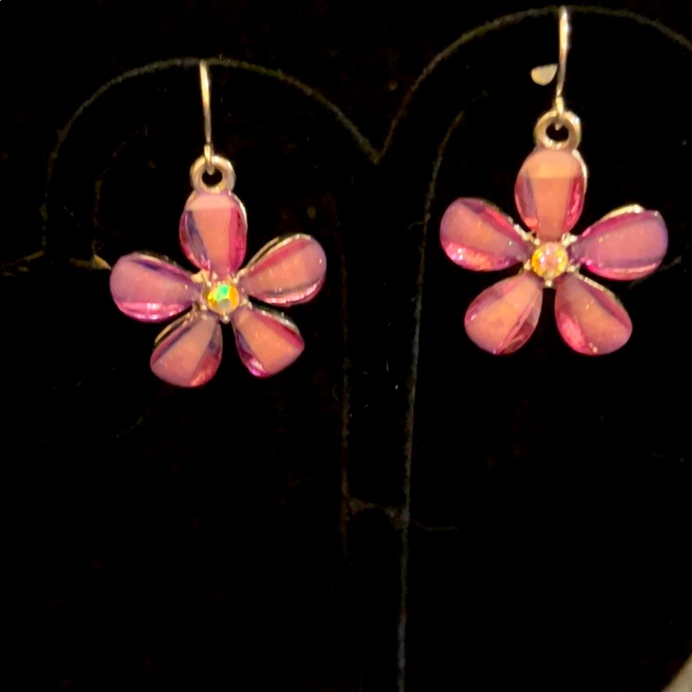 Croft & Barrow flower earrings